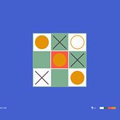 TIC TAC TOE. Animation, 2D Animation, Traditional illustration, Vector Illustration, and Motion Graphics project by Juan Palmer Forcada - 01.10.2019