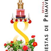 Propuesta Cartel Fiestas de Primavera 2014. Een project van Posterontwerp van Montserrat Barrantes - 10.02.2014