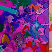 Memphis Style| 2020. 3D Design project by FRANCISCO ALBERTO SÁNCHEZ BALLESTEROS - 01.08.2020
