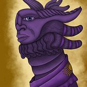 Sacerdote Solar. Fine Arts, Traditional illustration, and Digital Illustration project by Enzo Profumo - 01.13.2019