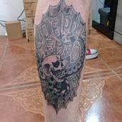 Diseño de tatuaje y aplicacion. Un progetto di Street Art di Maxi Barragan - 14.01.2019