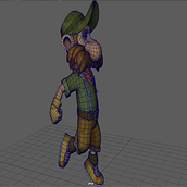 Mi Proyecto del curso: Rigging y deformación de un personaje. 3D, Animação 3D, e Rigging projeto de Joselvent David Suárez Morgado - 14.01.2019