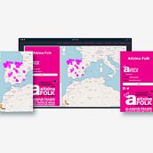Mapa de Festivales Folk. Un proyecto de Desarrollo Web, Diseño Web y UX / UI de La GIStería - 15.01.2019