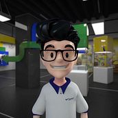 Creación, modelado y animación de personaje 3d. 3D, Animation, 3D Animation, 3D Character Design, and 3D Modeling project by Miguel De Donato - 01.15.2019