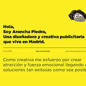 CV. Creativit, Design, and Graphic Design project by Arancha Piedra Dominguez - 01.15.2019