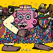 GUZMAN Y GOMEZ. Art Direction, and Vector Illustration project by Alan Mendoza - 01.15.2019