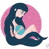 Nuevo comienzo. Traditional illustration project by Juliana Ayala Molina - 01.16.2019