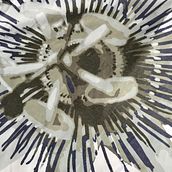Pasionaria: de la enredadera a los almohadones. Projekt z dziedziny  R, sunek art, st, czn, Projektowanie wnętrz i Fotografia użytkownika Laura Gutiérrez - 05.10.2018
