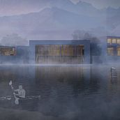 Canoeing Centre. Un progetto di 3D e Architettura di Ana S Iza - 18.11.2018