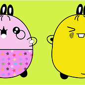 Mi Proyecto del curso: Diseño de personajes estilo kawaii. Un progetto di Graphic design di maestrasantita - 20.01.2019