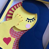 Proyecto del curso: Papercut: Dreamer Eye. Traditional illustration project by Liz Urdaneta - 01.20.2019