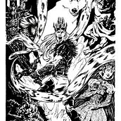 Mi Proyecto del curso: Técnicas de entintado para cómic e ilustración . % Roberto Fernández Vallbona tarafından hazırlanan Çizim, Geleneksel illüstras, Ve on projesi - 03.10.2019