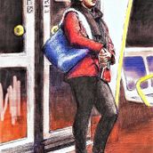 Mi Proyecto del curso: Ilustración realista con bolígrafos de colores. Desenho projeto de Darío Hernández Crespo - 24.01.2019