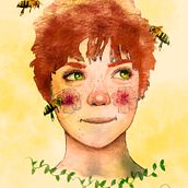 Mi Proyecto del curso: Retrato ilustrado en acuarela . % Yolanda Martínez Méndez tarafından hazırlanan Güzel sanatlar, Çizim, Kalem Çizimi, Portre Çizimi, Geleneksel illüstras, on, Dijital İllüstras, Ve on projesi - 01.22.2019