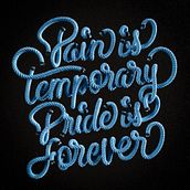 Pain VS Pride. Un proyecto de 3D, Ilustración digital, Lettering y Modelado 3D de Ion Romero - 22.01.2019