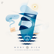 Moby - Dick . Desain Grafis & Ilustrasi tradisional proyek oleh Oscar Raúl Muñoz Portela - 01.24.2019