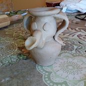 Mi Proyecto del curso: Cerámica creativa da forma a tus ideas con una técnica artesanal. Arts, and Crafts project by Luz María Cabrera Casas - 01.27.2019