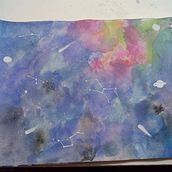 Mi Proyecto del curso: Técnicas modernas de acuarela. Drawing, and Watercolor Painting project by stephanie_esp - 01.27.2019