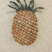Piña Ein Projekt aus dem Bereich Stickerei von Anita Porter - 28.01.2019
