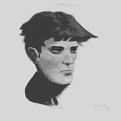 Random digital paintings. Traditional illustration project by Edgar Bustillos - 12.20.2018