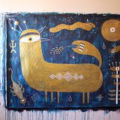 Behind The Doors. Un progetto di Belle arti, Illustrazione tradizionale e Pittura di Mickael Brana - 28.01.2019