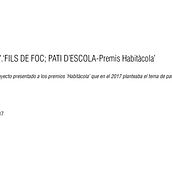 07.'FILS DE FOC' PATI ESCOLA_PREMIS HABITÀCOLA. Interior Design project by David Borjas Moreno - 01.28.2019