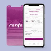 UX / UI - App Renfe. Graphic Design, and UX / UI project by Alberto Huete - 01.29.2019