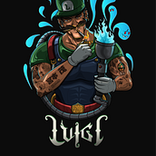 Luigui . Vector Illustration project by Robert Moreno - 01.30.2019