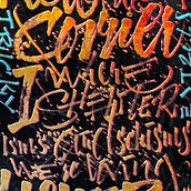 Hell Is Round the Corner. Een project van Kalligrafie y  Belettering van Eduardo Aire Torres - 08.11.2018