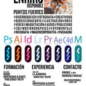 Perfil Profesional. 3D, Art Direction, and Design project by Enriro Navajas - 01.30.2019