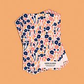 Postal estampada. Fine Arts, Br, ing, Identit, Creativit, Design, Pattern Design, Editorial Design, Printing, Portfolio Development, Traditional illustration, Digital Illustration, and Vector Illustration project by Sabina Alcaraz - 01.30.2019