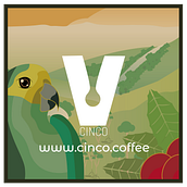 CINCO. . Br, ing și identitate, Design grafic și Design web de Alvaro Pérez - 01.10.2019