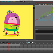 Bumpy the Bear animation test!. Projekt z dziedziny Animacje 2D użytkownika Emi Ordás - 31.01.2019