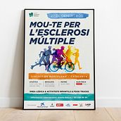 Mou-te per l'Esclerosi Múltiple 2019. Un proyecto de Diseño gráfico de Carolina Ontiveros - 26.10.2018