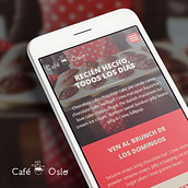 Café Oslo: Web Responsive con HTML y CSS. Web Development, and Web Design project by Ezequiel Scelza - 02.27.2019