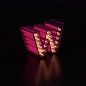 Lettering Cabaret. Un projet de 3D , et Lettering de Manuel Alfaro Guerrero - 09.05.2018