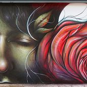 Mural Bendix Palma de Mallorca. Painting project by Jeroni Mira - 02.05.2019