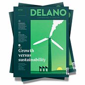 Ilustración de cubierta para Delano Magazine . Un projet de Art conceptuel, Dessin et Illustration traditionnelle de Davide Abbati - 06.02.2019