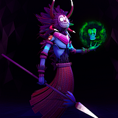 Mi Proyecto del curso: Modelado de personajes en Maya. 3D, 3D Character Design, Digital Illustration, 3D Modeling, and Video Games project by Sergio Guijo Turco - 02.06.2019
