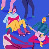 Skills Exchange in Cracow. Traditional illustration project by Clara López - 10.11.2018