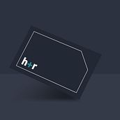 H+R Branding. Br, ing, Identit, Creativit, Design, and Graphic Design project by Tresa Carné Torrent - 02.06.2019