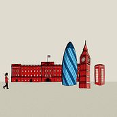 LONDON map. Pencil Drawing, Design, Graphic Design, Traditional illustration, and Digital Illustration project by Tresa Carné Torrent - 02.07.2019