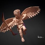 Pit vs Pit sombrío. Een project van 3D,  Concept art, Speelgoedontwerp, 3D-karakterontwerp, Beeldhouwwerk,  3D-modellering y Videogames van Aarón Ramos Pardal - 06.02.2019