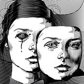 La depresión. Traditional illustration, Digital Illustration, and Vector Illustration project by Alejandro Armenta - 02.07.2019