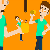 Mi Proyecto del curso: Animación y diseño de personajes en After Effects. Animation project by Martin Lumillo - 04.09.2019