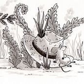 Inktober. Artistic Drawing, and Traditional illustration project by Laia Capdevila - 02.08.2019