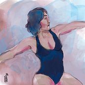 Mi Proyecto del curso: Pinceles y pixeles: introducción a la pintura digital en Photoshop. Un progetto di Disegno di ritratti, Design e Illustrazione digitale di Alan Valdivia - 09.02.2019