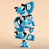 Verano. Un proyecto de 3D, Dibujo, Diseño gráfico, Ilustración vectorial, Modelado 3D y Motion Graphics de Francisco Vargas - 11.02.2019