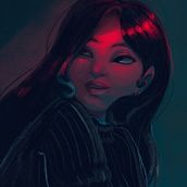 Prácticas de retrato (luz y color). Un proyecto de Ilustración digital de Gisell Gutiérrez - 08.08.2018