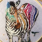 Mi Proyecto del curso: Técnicas de bordado: ilustrando con hilo y aguja. Embroider project by Sandra Irimia - 02.13.2019